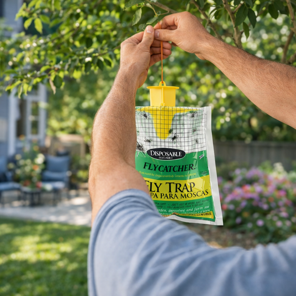 Outdoor Fly Shield Trap Bag
